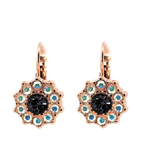 MARIANA SHADOW DANCER CRYSTAL FLOWER DROP EARRINGS