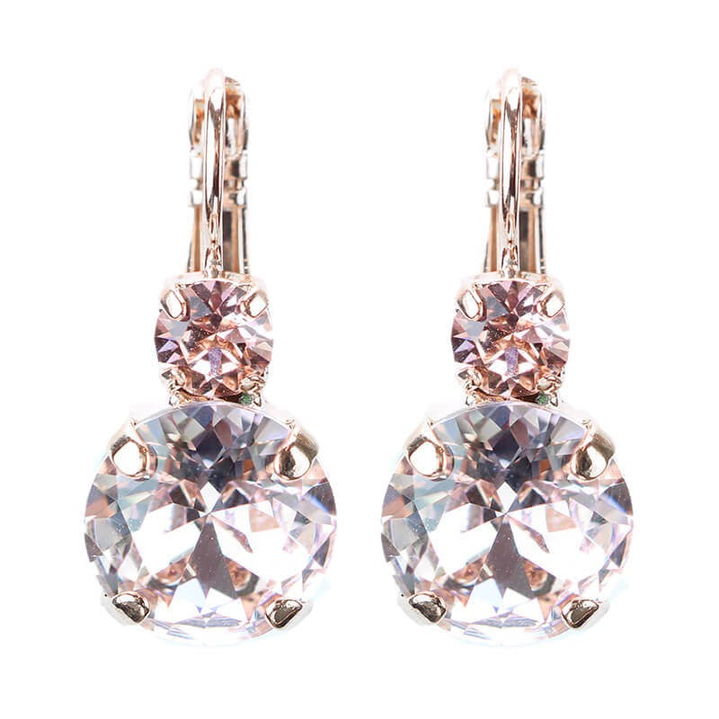 MARIANA VINTAGE ROSE CRYSTAL EARRINGS