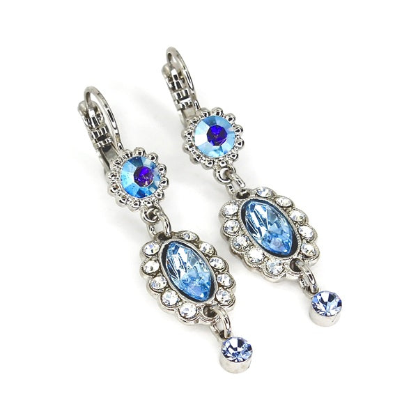 MARIANA LIVING DREAMS AND VISIONS CRYSTAL R/P DROP EARRINGS