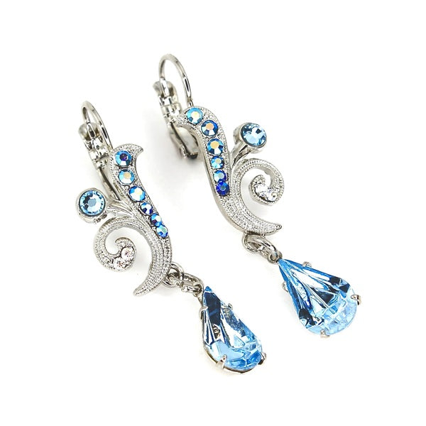 MARIANA LIVING DREAMS AND VISIONS CRYSTAL R/P DROP EARRINGS
