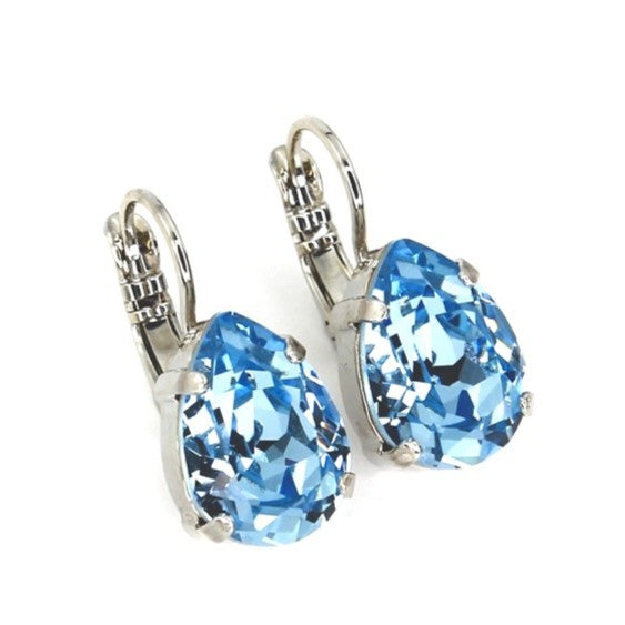 MARIANA MY TREASURES CRYSTAL R/P PEAR DROP EARRINGS