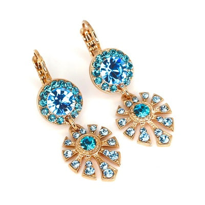 MARIANA ENCHANTMENT CRYSTAL FAN DROP EARRINGS