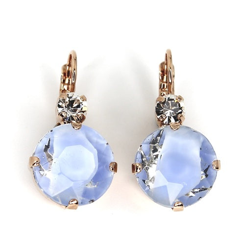 MARIANA MY TREASURES BLUE VINTAGE CRYSTAL EARRINGS