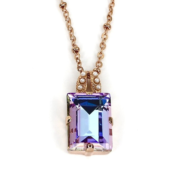MARIANA MY TREASURES VITRAIL LIGHT CRYSTAL NECKLACE