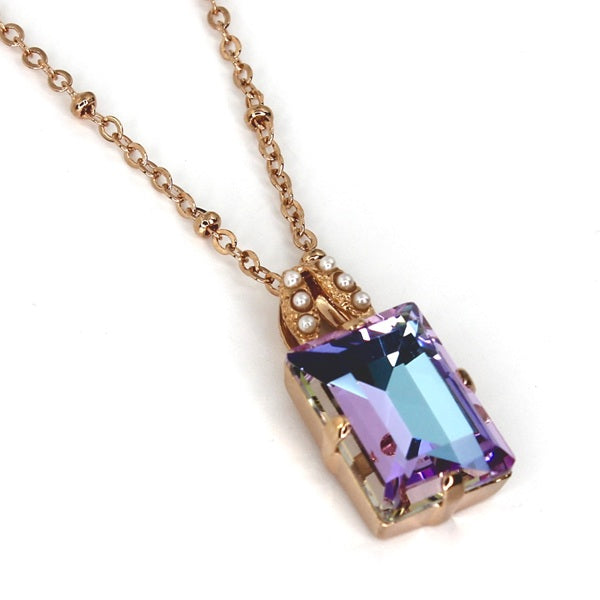 MARIANA MY TREASURES VITRAIL LIGHT CRYSTAL NECKLACE