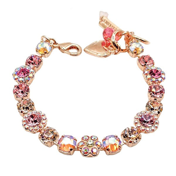 MARIANA PENELOPE'S BLUSH CRYSTAL BRACELET.