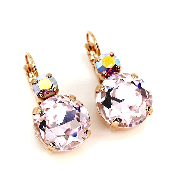 MARIANA PENELOPE'S BLUSH CRYSTAL EARRINGS