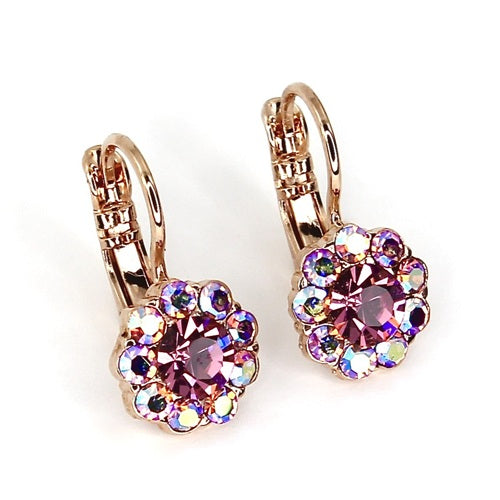 MARIANA PENELOPE'S BLUSH CRYSTAL EARRINGS