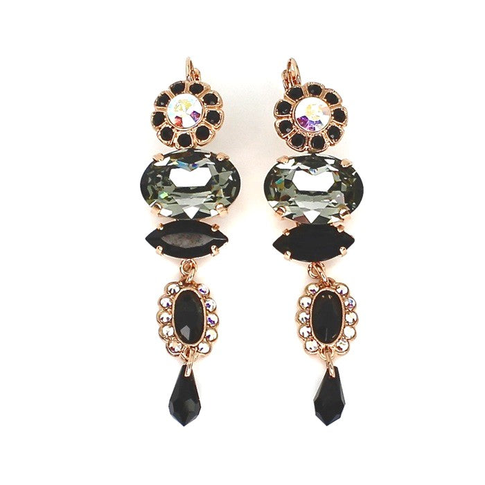 MARIANA SHADOW DANCER LARGE CRYSTAL DROP EARRINGS