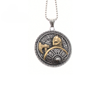 STAINLESS STEEL VIKING NECKLACE