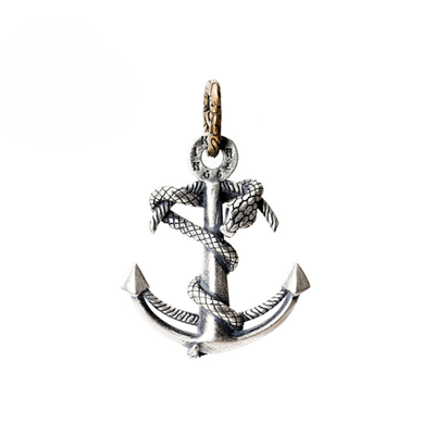 STAINLESS STEEL ANCHOR NECKLACE