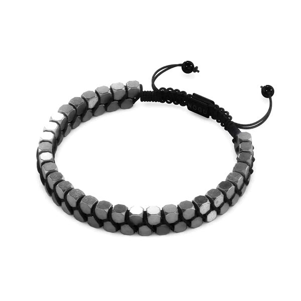 THREADED ADJUSTABLE STONE BRACELET