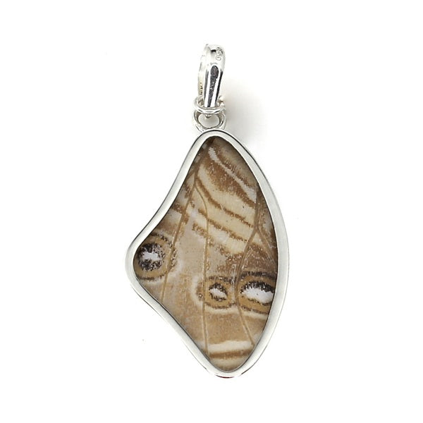 MEDIUM BUTTERFLY WING SULKOWSKY SILVER PENDANT
