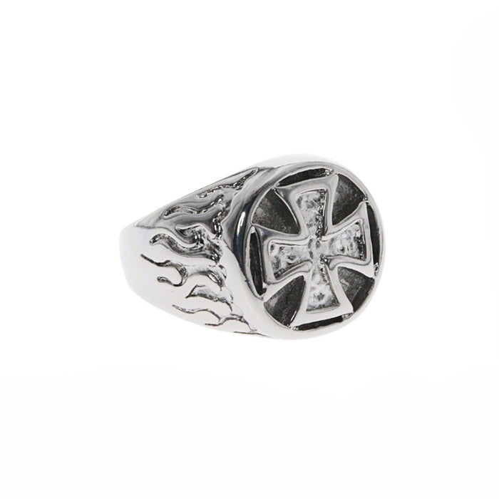 STEEL TEMPLAR CROSS RING [Sz:10 ( U )]