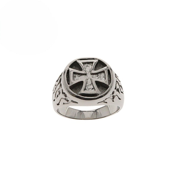 STEEL TEMPLAR CROSS RING [Sz:11 ( V1/2 )]